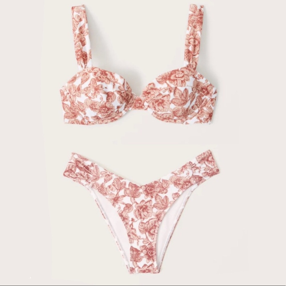 ✨Abercrombie and Fitch bikini bottoms & top✨